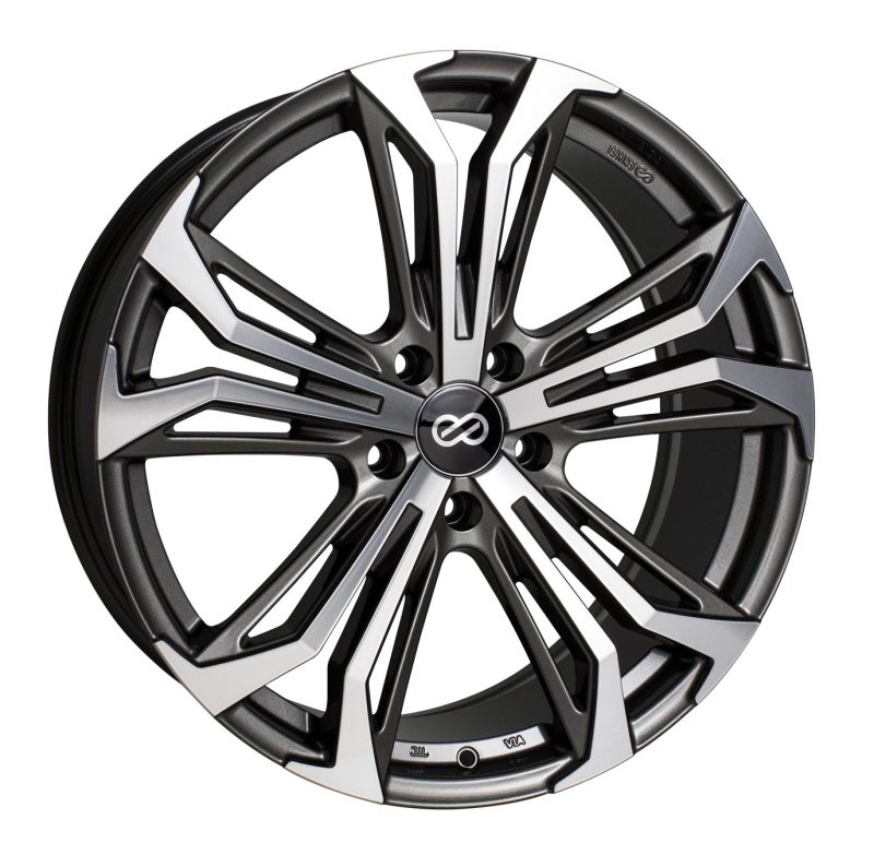 Enkei Vortex 5 Wheel 20x8.5 38mm Offset, 5x114.3mm Bore - Anthracite Machined
