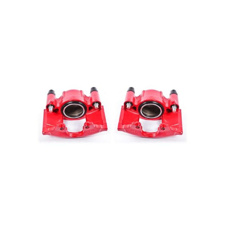 Power Stop 90-93 Cadillac Commercial Chassis Front Red Calipers w/o Brackets - Pair