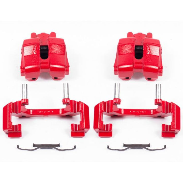 Power Stop 09-12 Ford Escape Front Red Calipers w/Brackets - Pair