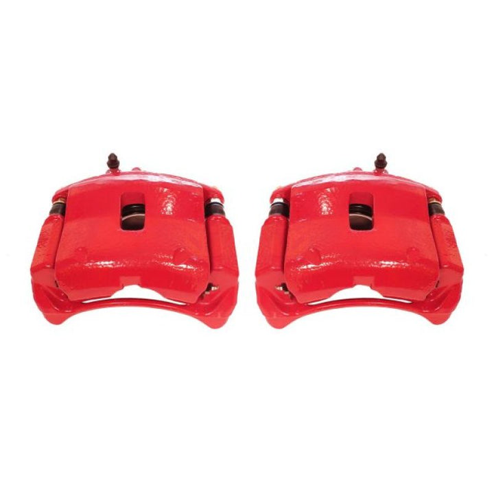 Power Stop 01-02 Acura MDX Front Red Calipers w/Brackets - Pair