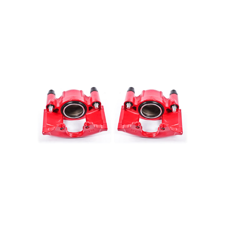 Power Stop 90-93 Cadillac Commercial Chassis Front Red Calipers w/o Brackets - Pair