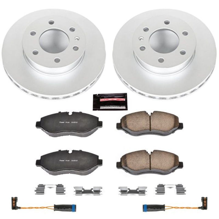 Power Stop 07-09 Dodge Sprinter 2500 Front Z23 Evolution Sport Coated Brake Kit