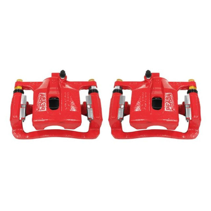 Power Stop 06-10 Hummer H3 Rear Red Calipers w/Brackets - Pair