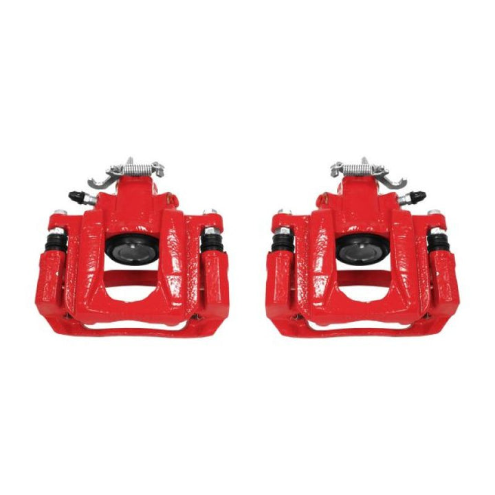 Power Stop 08-16 Chrysler Town & Country Rear Red Calipers w/Brackets - Pair