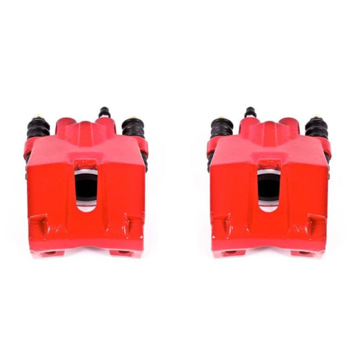 Power Stop 04-11 Ford F-150 Rear Red Calipers w/o Brackets - Pair