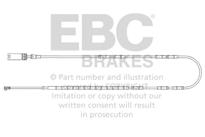 EBC 2010-2013 BMW 128 3.0L Rear Wear Leads