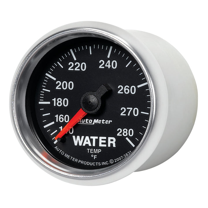 AutoMeter Gauge Water Temp 2-1/16in. 140-280 Deg. F Mechanical Gs