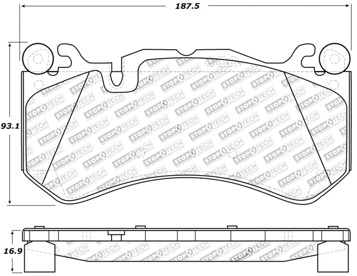 StopTech Performance Brake Pads