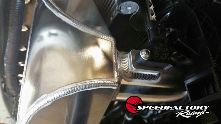 Swept endtank view