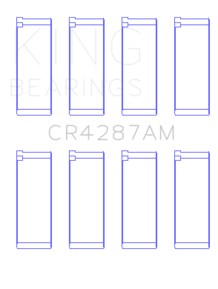 King Engine Bearings Acura B18C1/B18C5 L4/Honda 110CI  DOHC Rod Bearing Set - Size STD