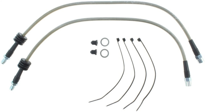 StopTech 07-08 BMW E90/E91/E92/E93 328 (all)/335 (excl xi) / 07-10 E82 128i/135i Stainless Steel Frt