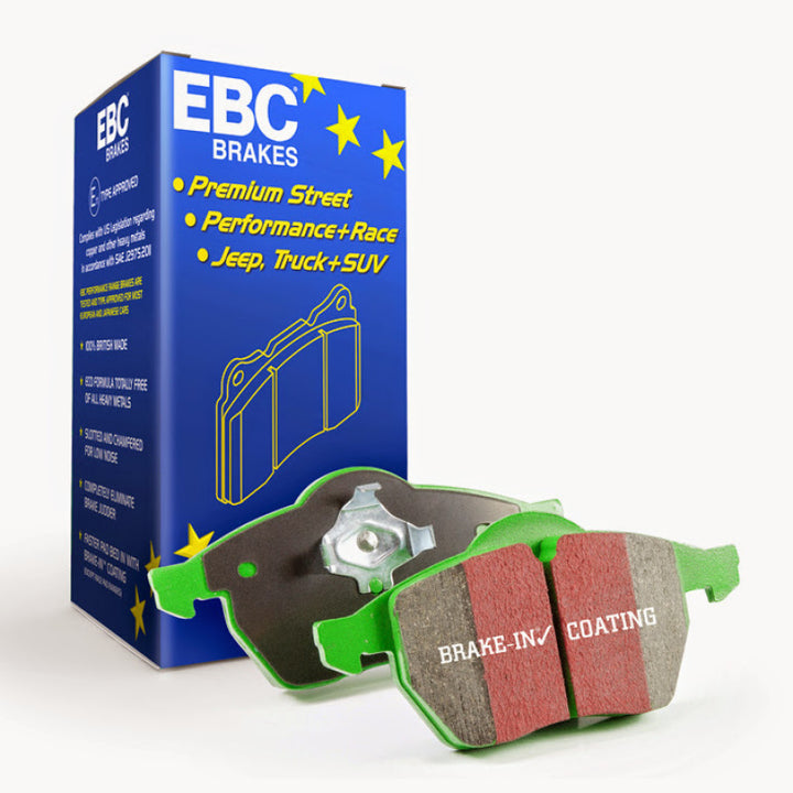 EBC 00-02 Ford Explorer Sport 4.0 2WD (Phenolic Pistons) Greenstuff Rear Brake Pads