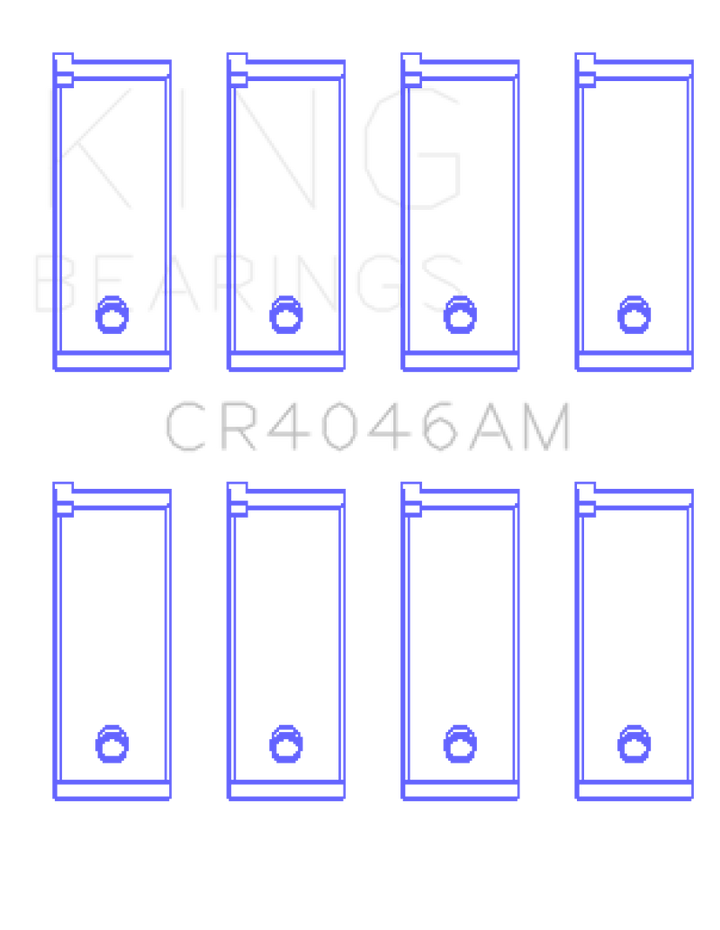 King Engine Bearings Acura D16A1 Rod Bearing Set - Size STD