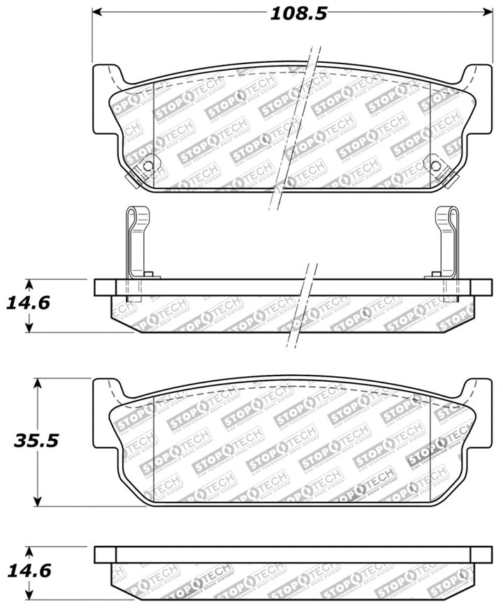 StopTech Performance Brake Pads