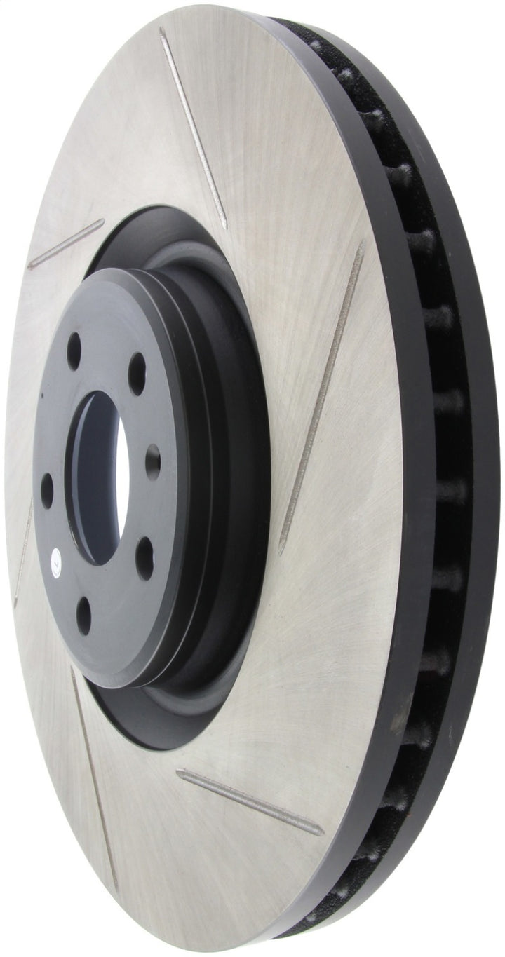 StopTech Sport Slotted (CRYO) 12-18 Audi A6 Quattro / A7 Quattro Front Left Slotted Rotor