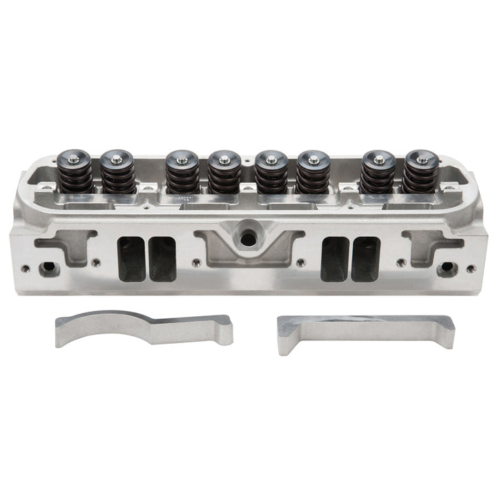 Edelbrock Cylinder Head SB Chrysler Victor In-Line 16 Complete w/ Solid Roller Springs