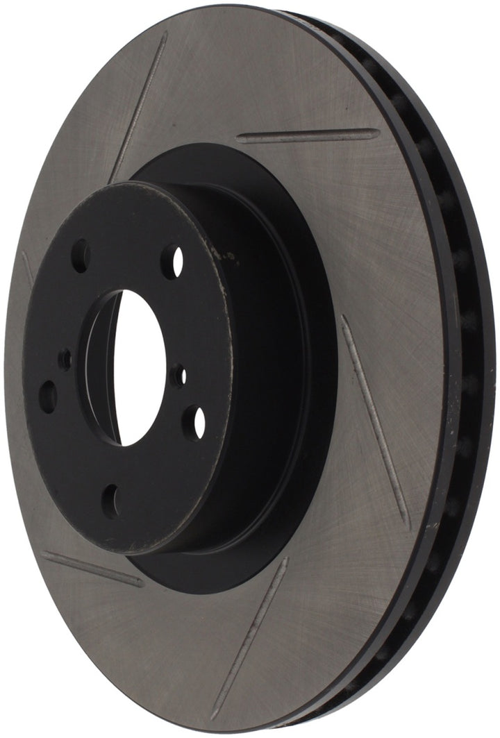 StopTech Power Slot 00-05 Legacy / 7/98-08 Impreza Front Right SportStop Slotted Rotor