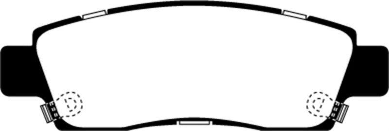 EBC 07+ Buick Enclave 3.6 Ultimax2 Rear Brake Pads