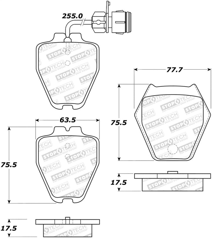 StopTech Street Brake Pads
