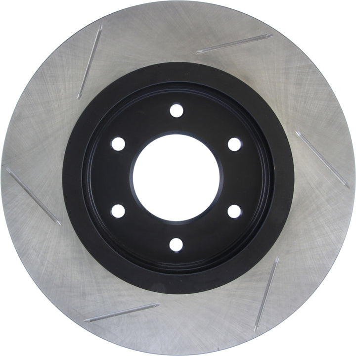 StopTech Power Slot 08-09 Infiniti QX4/QX56 / 07-09 Nissan Armada Left Front Slotted Rotor