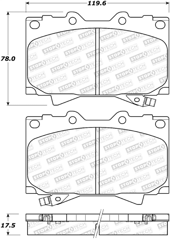 StopTech Street Brake Pads