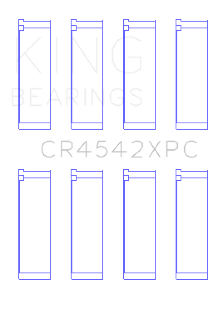 King Engine Bearings Honda K-Series pMaxKote Performance Rod Bearing Set - Size STD