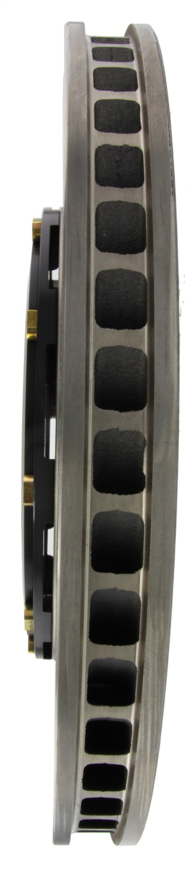 StopTech 09-11 Nissan GT-R Front Right Slotted Bare Iron 380x34mm AeroRotor Kit