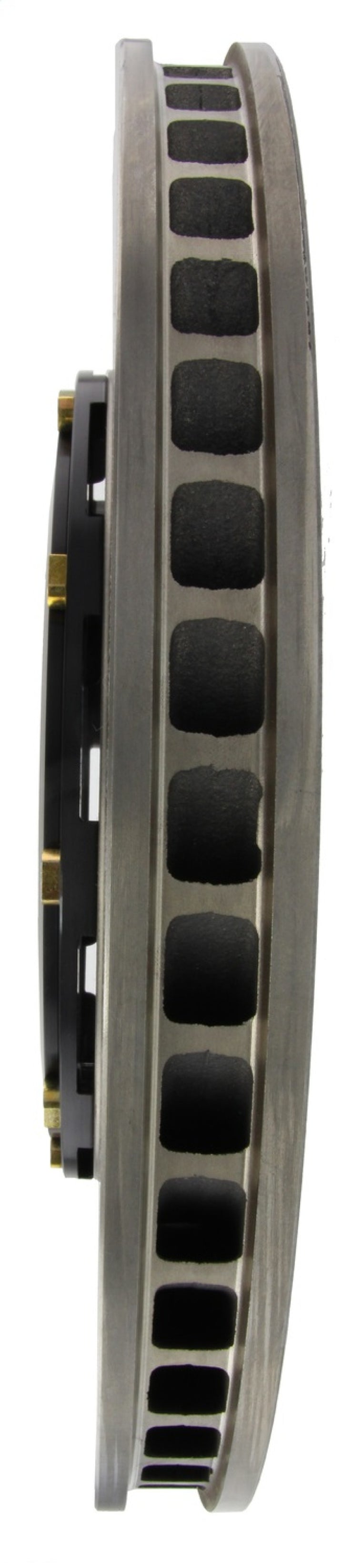 StopTech 09-11 Nissan GT-R Front Right Slotted Bare Iron 380x34mm AeroRotor Kit