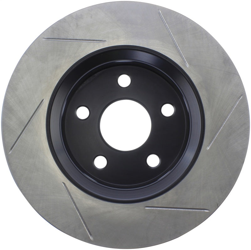 StopTech Slotted Sport Front Right Brake Rotor 11-17Jeep Grand Cherokee (Excludes SRT8)