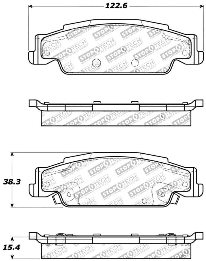 StopTech Performance Brake Pads