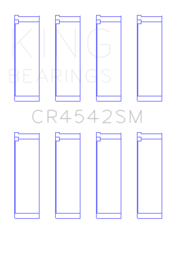King Honda K-Series (Except A3) 16v 2.0L/2.3L/2.4L Connecting Rod Bearing Set (Set of 4)