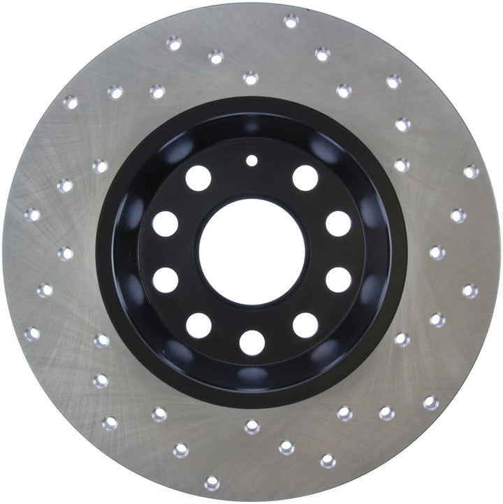 StopTech 06-11 Audi A3 / 06-09 VW GTI Mk V / 05-10 Jetta (Exc Wagon) Drilled Right Rear Rotor