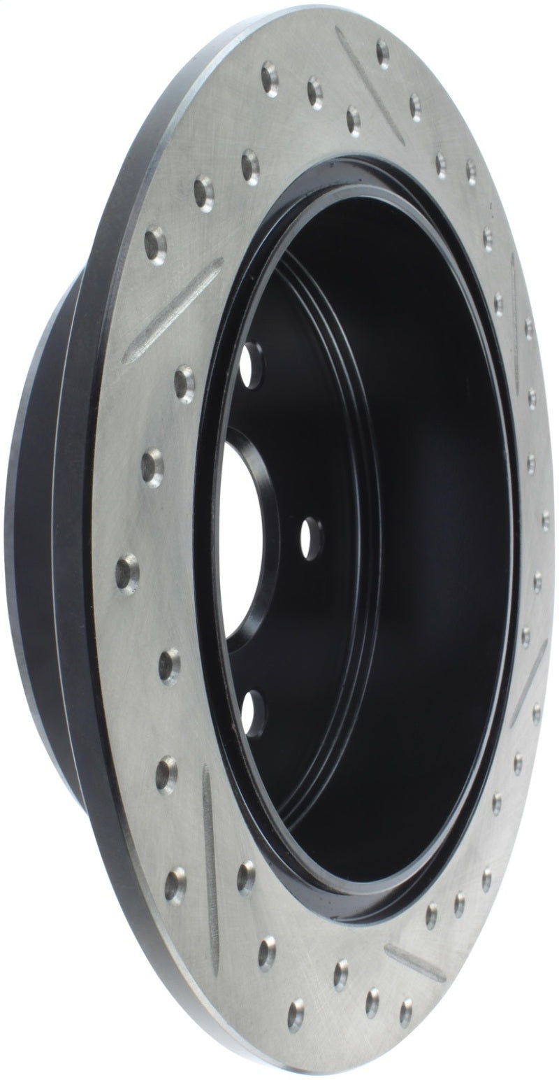 StopTech 06-10 Lexus IS 250/IS 300/IS 350 SportStop Slotted & Drilled Right Rear Rotor