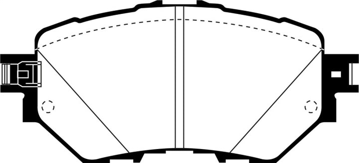 EBC 14+ Mazda 3 2.0 (Mexico Build) Redstuff Front Brake Pads