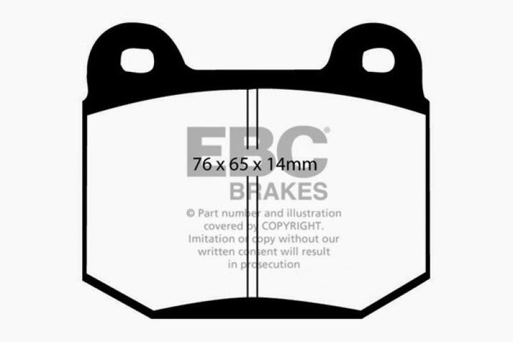EBC 03-04 Infiniti G35 3.5 (Manual) (Brembo) Ultimax2 Rear Brake Pads