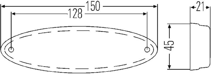 Hella Lamp SMLR MD24 2PS
